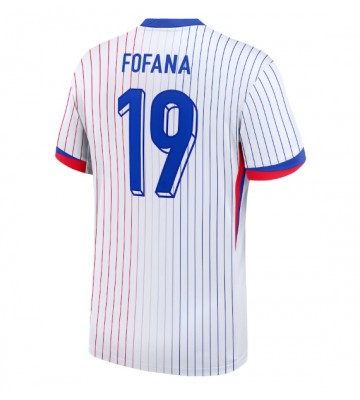 Frankrig Youssouf Fofana #19 Udebanetrøje EM 2024 Kort ærmer